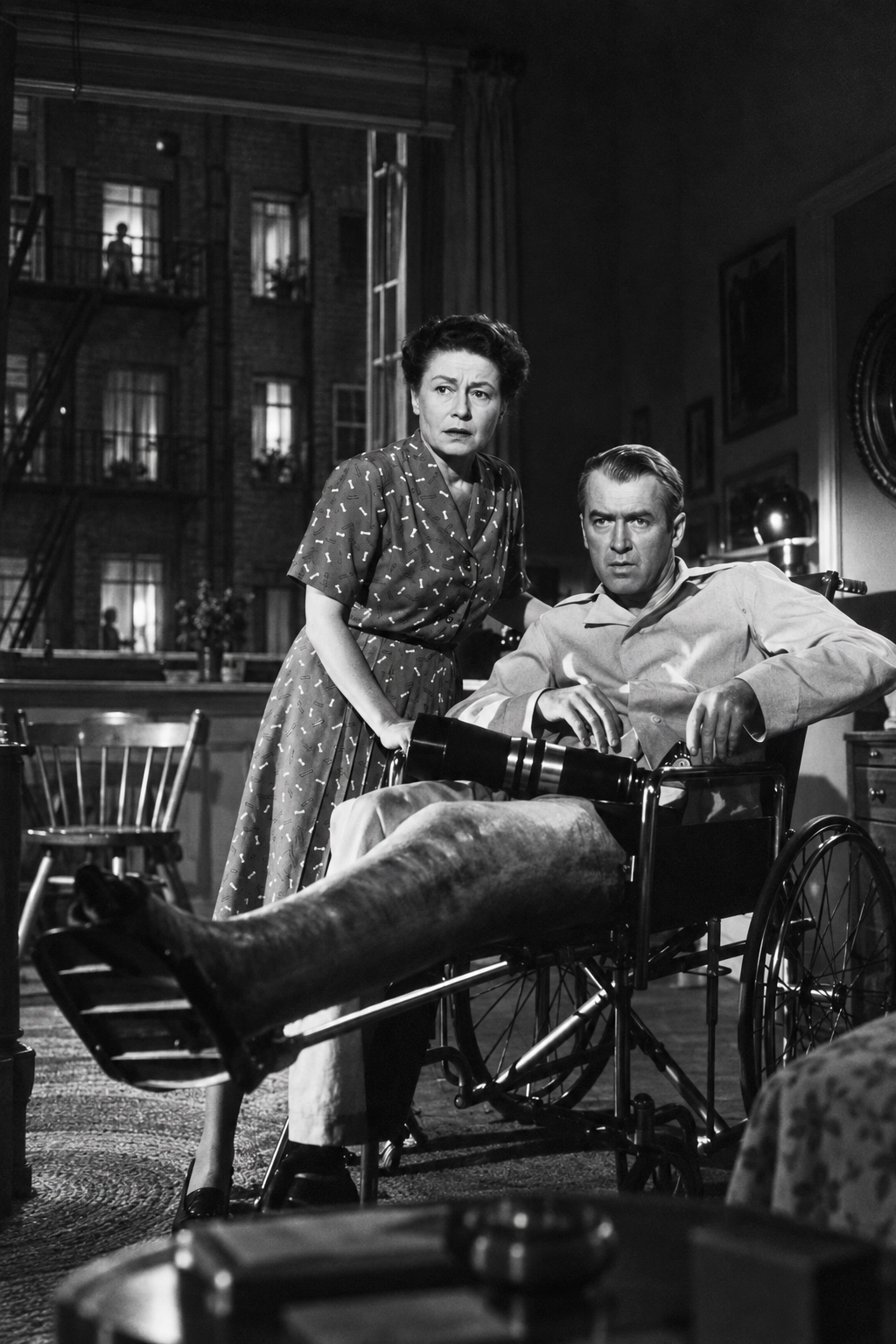 The Courtyard of the Visible - Seeing, Guilt, and the Architecture of Desire in Alfred Hitchcock’s Rear Window